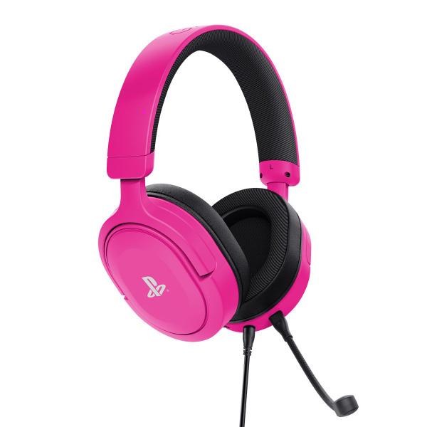 Fone headset gamer forta gxt 498p 3.5mm trust rosa 25557
