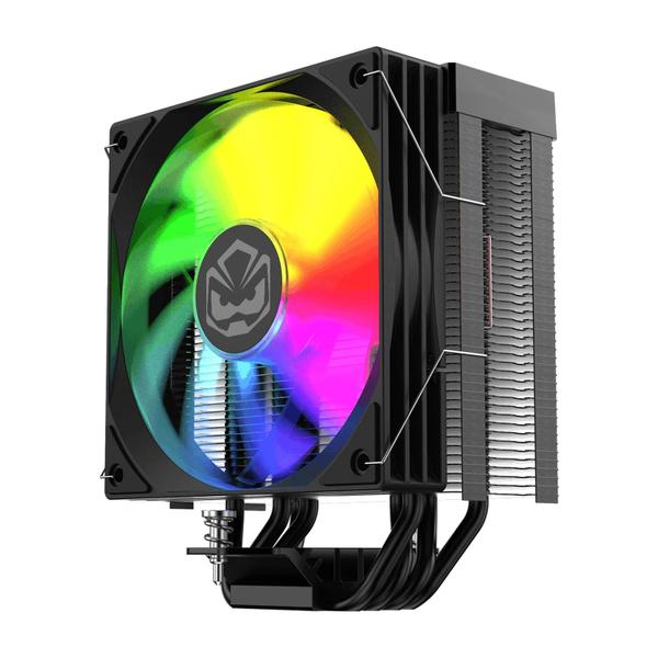 Cooler para Processador Pcyes Duley Black Vulcan ARGB com Display Tdp 180W Acdlybv PCYES