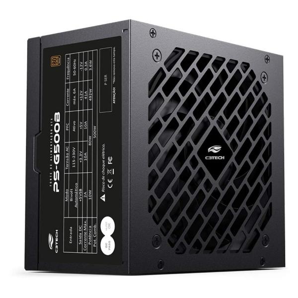 Fonte ATX 500W C3Tech - PS-G500B