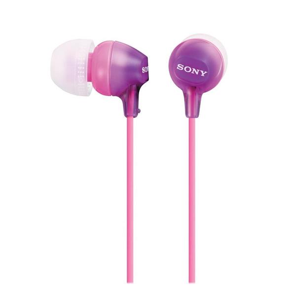 Fone Sony MDR-EX15LP P2 Intra-Auricular Lilás