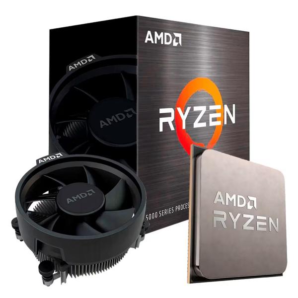 Processador AMD Ryzen 5 5600T Socket AM4 6 Core 12 Threads 3.5GHz e 4.5GHz Turbo Cache 35MB