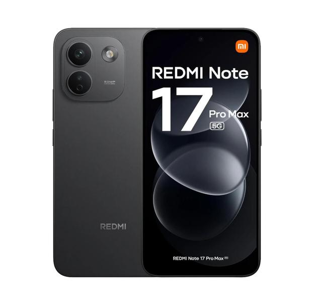 Xiaomi Redmi Note 17 Pro.Max 5G 8GB RAM 512GB Global Preto AMOLED 1.5K Oferta