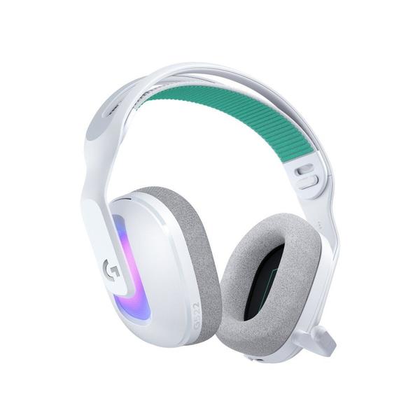Headset Gamer Sem Fio Logitech G522 LIGHTSPEED LIGHTSYNC, RGB, Conectividade Tripla LIGHTSPEED, Bluetooth e com Fio USB, Branco - 981-001549