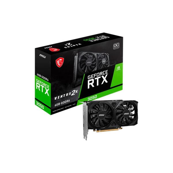 Placa de Video RTX 3050 MSI 6GB GDDR6 96-Bit 912-V812-223