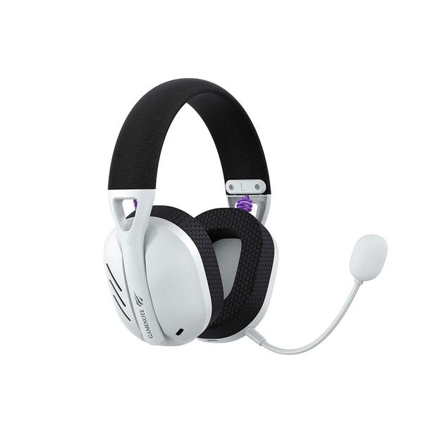 Headset Gamer Sem Fio Havit Fuxi H3 Wireless, Bluetooth e 2.4GHz, Som 7.1, Preto e Branco - Fuxi-H3 Black White Headset Gamer Sem Fio Havit Fuxi H3 Wireless, Bluetooth e 2.4GHz, Som 7.1, Preto e Branco - Fuxi-H3 Black White