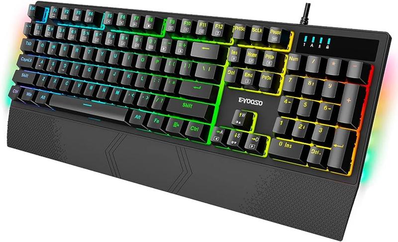 Teclado gamer mecânico