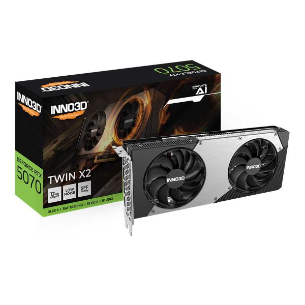 Placa De Vídeo Inno3d Rtx 5070 Twin X2 12gb Gddr7