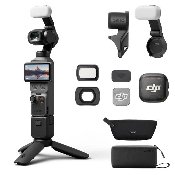 Câmera Dji Osmo Pocket 4 Combo Creator Br - Dji220