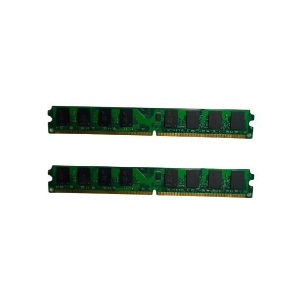 Kit 2 Memorias Ram para Desktop Ddr2 2gb 800mhz Pc2-6400 1.8v Dimm