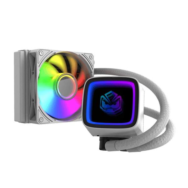 Water Cooler PCYES Tundra White GHOST ARGB 120MM - WCTWG120