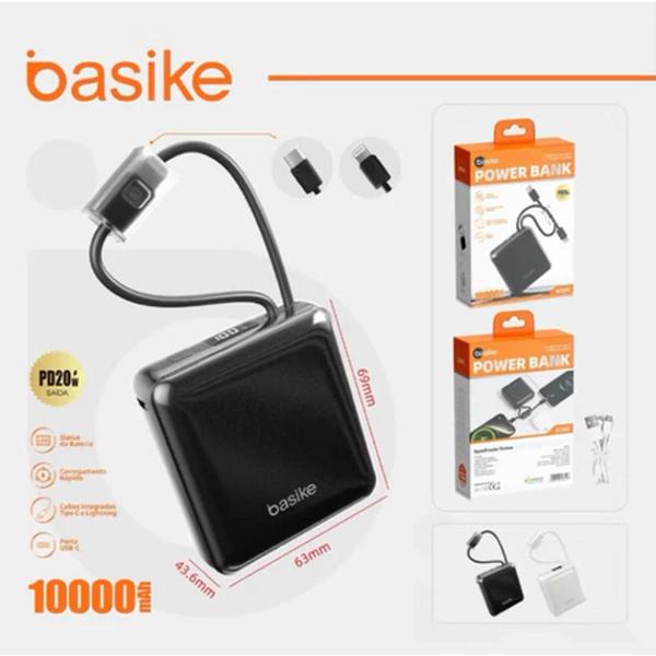 Carregador Power Bank Portatil 10000mah Display Turbo