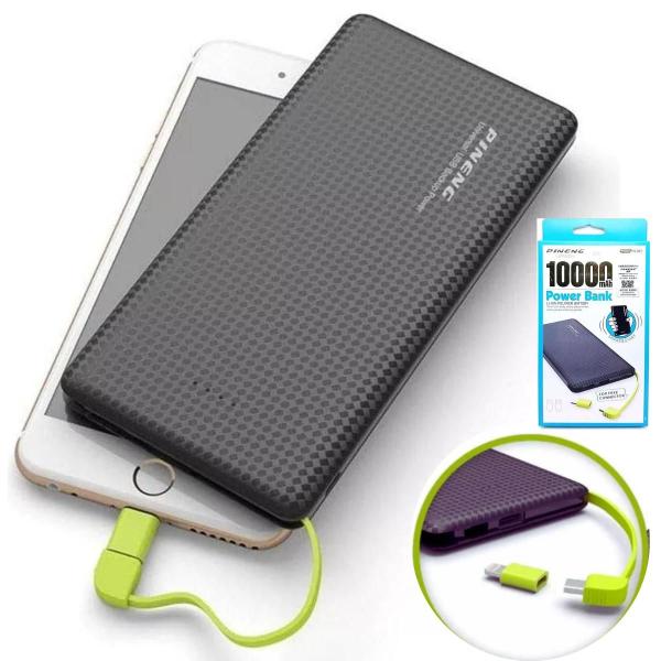Power Bank 10.000mah Carregador Rápido Portátil