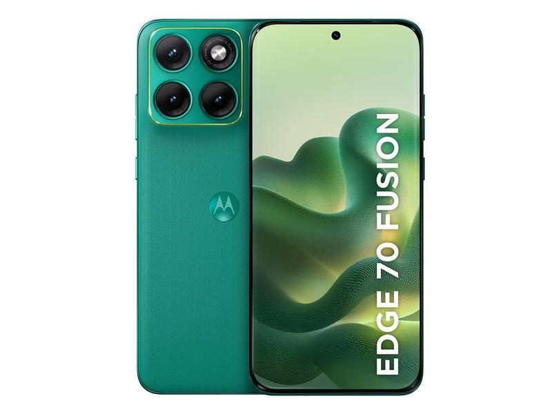 Smartphone Motorola Edge 70 Fusion 256GB 5G 12GB RAM +12GB RAM Boost Verde 6,8" Câm. Dupla 50MP+13MP + Selfie 32MP Smartphone Motorola Edge 70 Fusion 256GB 5G 12GB RAM +12GB RAM Boost Verde 6,8" Câm. Dupla 50MP+13MP + Selfie 32MP