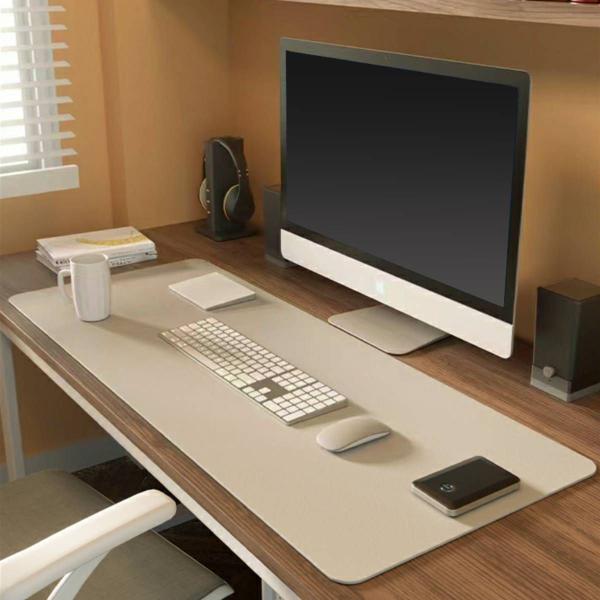 Mouse Pad Gamer 90x40cm Grande Tapete de Mesa Desk Pad Slim Office Escritório Antiderrapante