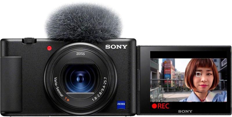 Sony - Zv-1 20.1-Megapixel Câmera Fotográfica Digital Para Vloggers - Preto-Dczv1/B
