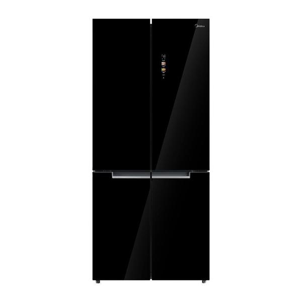 Refrigerador Multidoor Midea de 04 Portas Frost Free com 515 Litros Smart Inverter Black Glass - RF691