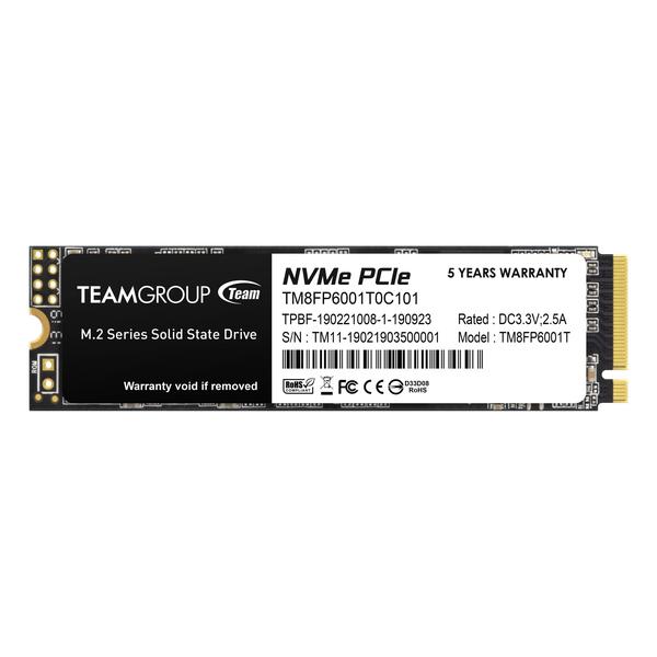 SSD TEAMGROUP MP33 1 TB NVMe 1.3 PCIe Gen3x4 M.2 2280