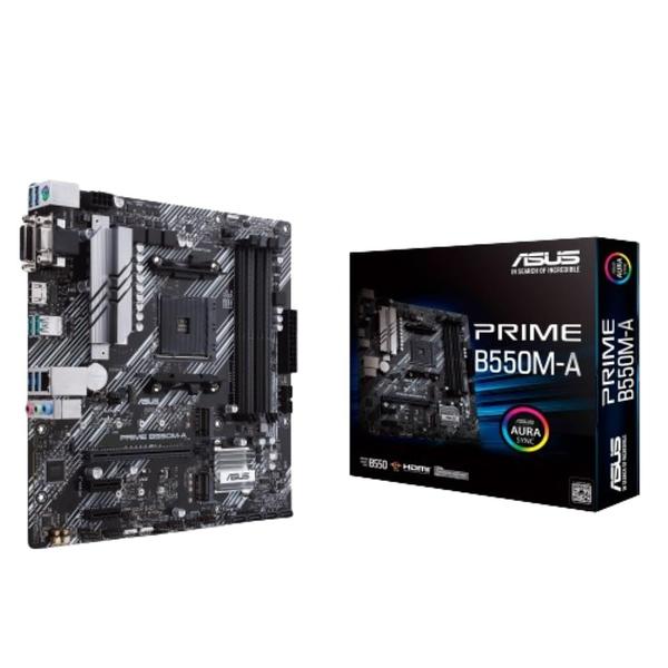 Placa-mãe ASUS Prime B550M-A WiFi II AMD Micro ATX