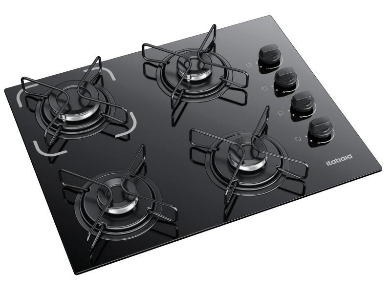 Cooktop Itatiaia Essencial 4 Bocas Bivolt Preto Cooktop Itatiaia Essencial 4 Bocas Bivolt Preto