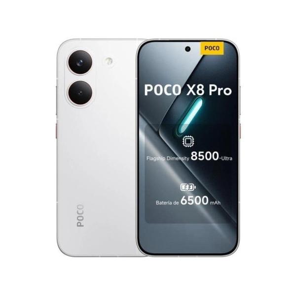 Smartphone Poco X8 Pro Branco 256GB 8GB RAM 5G Smartphone Poco X8 Pro Branco 256GB 8GB RAM 5G