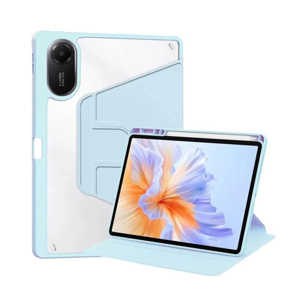 Tablet Xiaomi Redmi De 11 Polegadas 360 graus Suporte Giratório Com Tampa Traseira Transparente E