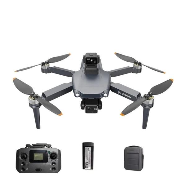 Drone L600 Pro Max com Câmera 4K Gimbal 3 Eixos Sensor Anticolisão Motor Brushless 1 Bateria