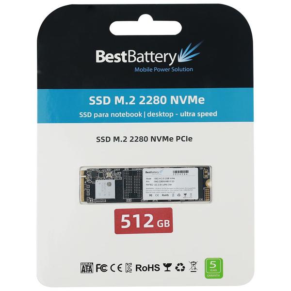 SSD M.2 2280 PCIe NVMe para Asus G752