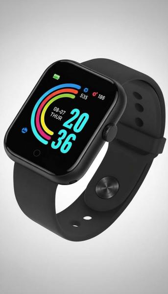 Smartwatch Digital Pulseira Preto