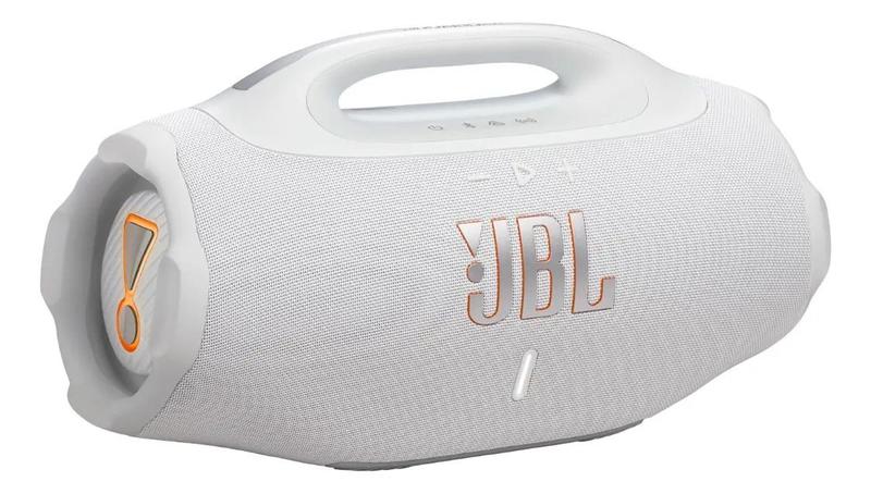 Caixa de Som Bluetooth À Prova D'água Boombox 4 JBL - Branca