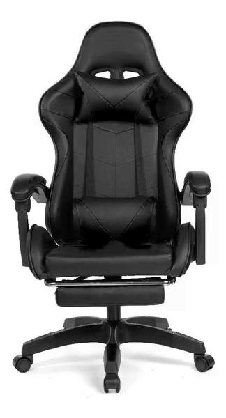 Cadeira Gamer Ergonômica Reclinável Giratória Confortável Com Apoio de Pe