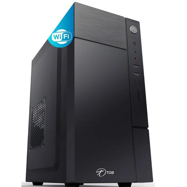Computador TOB Intel Core i7 10700f com rede sem fio SSD 240GB Memória 8GB VGA 1GB Windows 10 Trial Desktop PC CPU