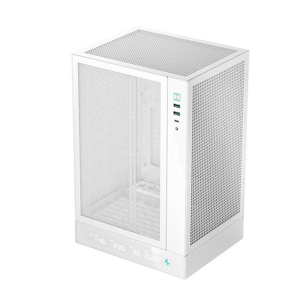 Gabinete Gamer DeepCool CH170 Digital Mini ITX Vertical Branco
