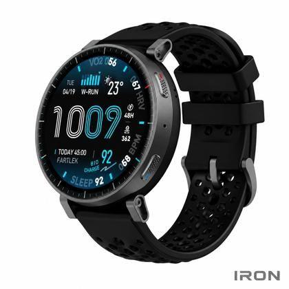 Smartwatch Amazfit Active Max Black GPS AMOLED Lançamento Oferta Imperdível