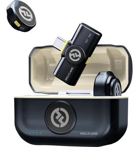 Hollyland Lark M2 Microfone S/ Fio USB C Hollyland Lark M2 Microfone S/ Fio USB C