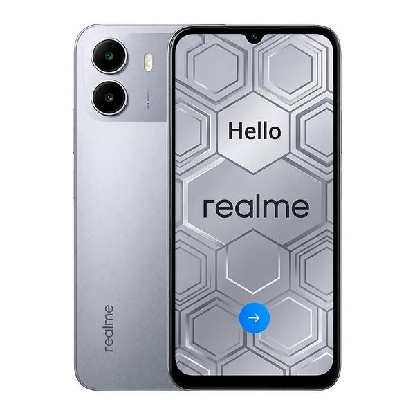 Smartphone Celular Realme P4 Lite 128GB, 4GB RAM, Tela LCD 6,8 de polegadas 120 Hz HD+, Câmera 8 MP, Bateria 6600 mAh, Dual SIM, Android 16, 4G