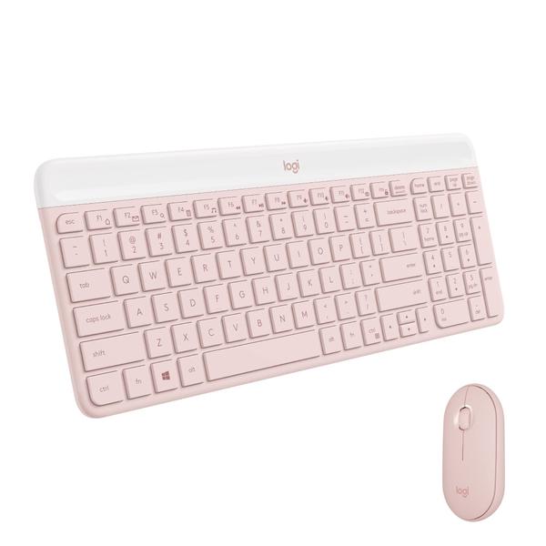 Combinação de teclado e mouse Logitech MK470 Slim Wireless