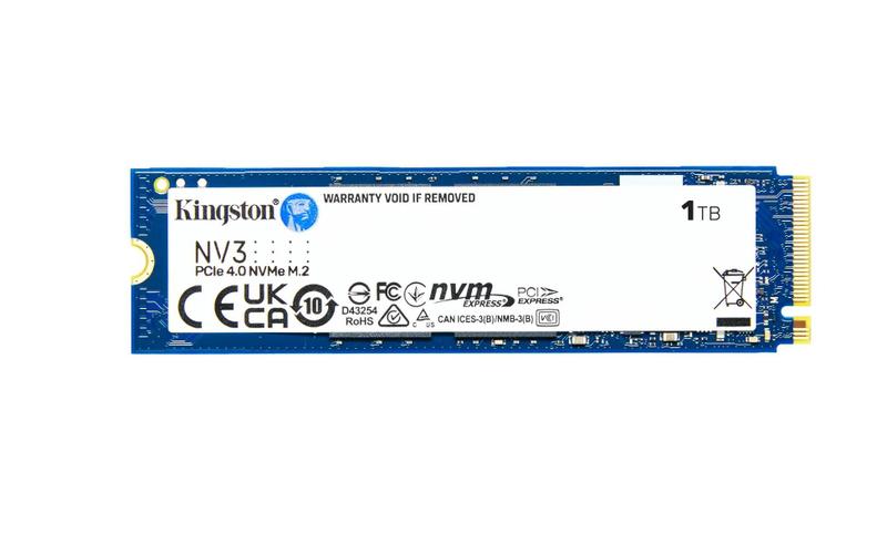 SSD Kingston NV3 1TB M.2 2280 NVMe PCIe 4.0 6000MB/s compatível com playstation 5 SSD Kingston NV3 1TB M.2 2280 NVMe PCIe 4.0 6000MB/s compatível com playstation 5