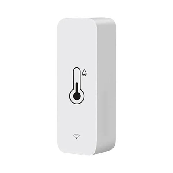 Sensor De Temperatura E Umidade WiFi Para Casa Inteligente Compatível Com Alexa E Google Assistant Sensor De Temperatura E Umidade WiFi Para Casa Inteligente Compatível Com Alexa E Google Assistant