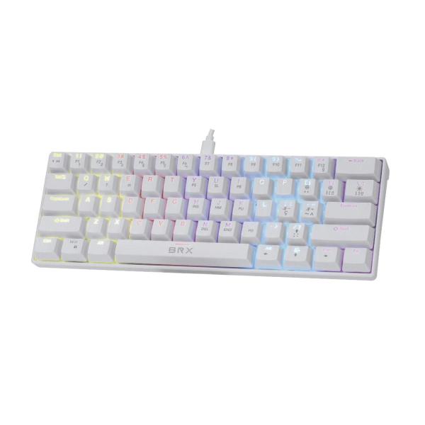 Teclado mecanico gamer btx mw405 rgb anti-ghosting abnt2