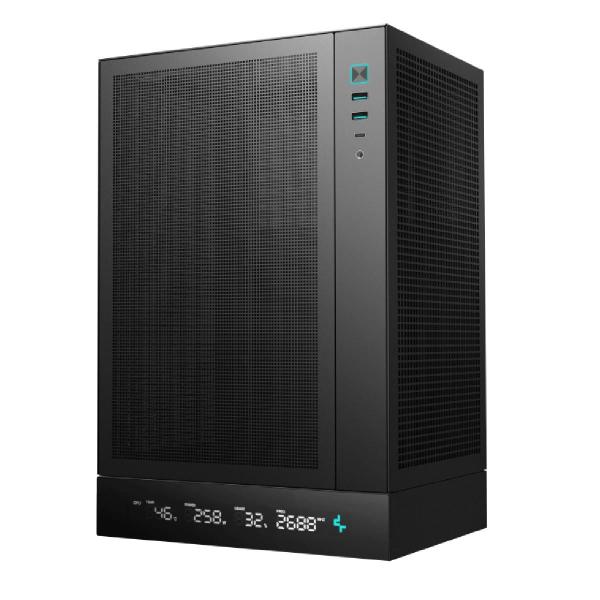 Gabinete Gamer DeepCool CH170 - Sem Fans - Mini ITX - Preto - R-CH170-BKNPI0D-G-1