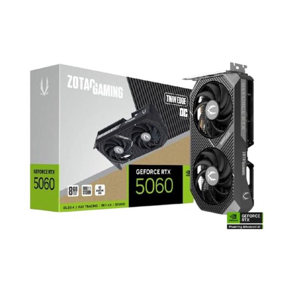 Placa de Vídeo Zotac GeForce RTX 5060 Twin Edge OC 8GB