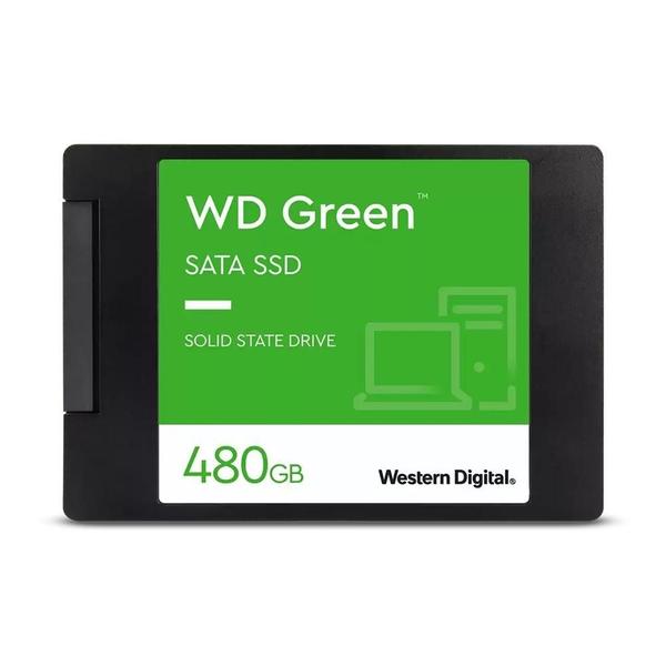 Ssd Wd Green 480gb Sata Iii Leitura E Gravação 545mb/s - 545mb/s Wds480g3g0a