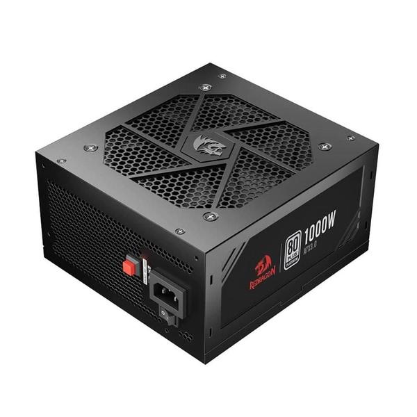 Fonte 1000W Redragon RGPS ATX 3.0 80 Plus Platinum Com Conector PCIe 5.0 Full Modular PFC Ativo