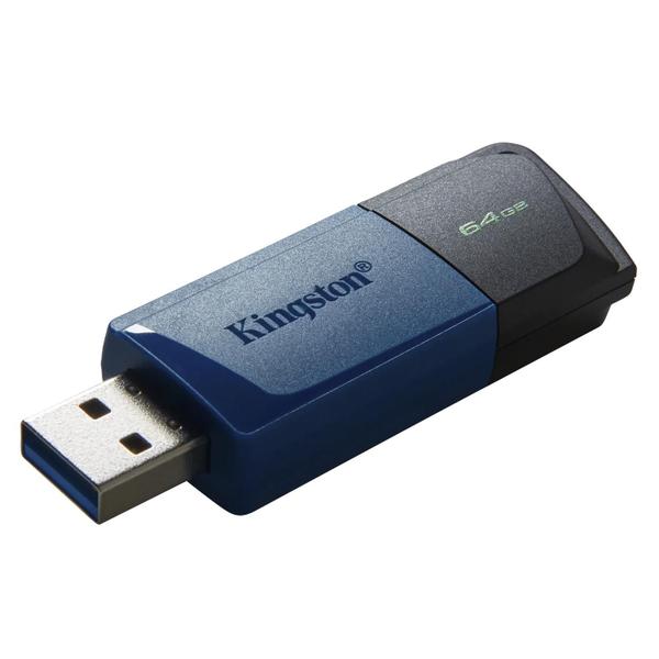Pendrive Kingston Data Traveler Exodia 64GB DTXM/64 USB 3.2 - Preto