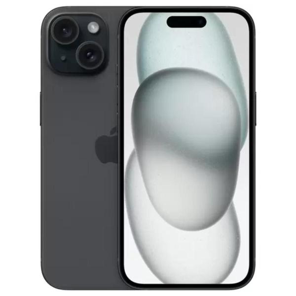 Usado: iPhone 15 128GB Preto - Muito Bom