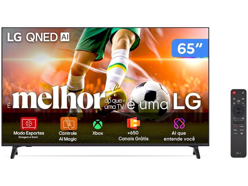 Smart TV 65" LG 4K QNED 65QNED70ASA WebOS 25 α7 AI Processor 4K Gen8 Alexa 3 HDMI 2 US Smart TV 65" LG 4K QNED 65QNED70ASA WebOS 25 α7 AI Processor 4K Gen8 Alexa 3 HDMI 2 US