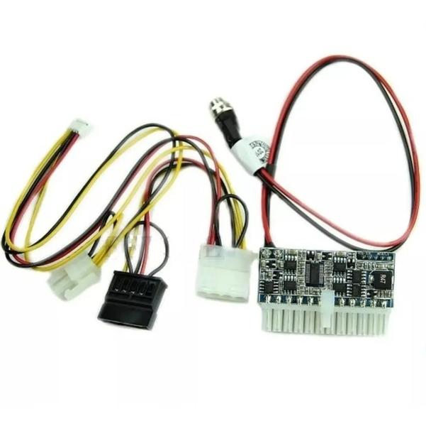 Fonte Alimentação Atx Mini Itx Dc 12v 160w Pico Psu 24 Pinos
