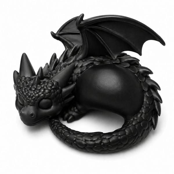 Suporte Dragão para Alexa Echo Dot 4 e 5 Base Decorativa Criativa -