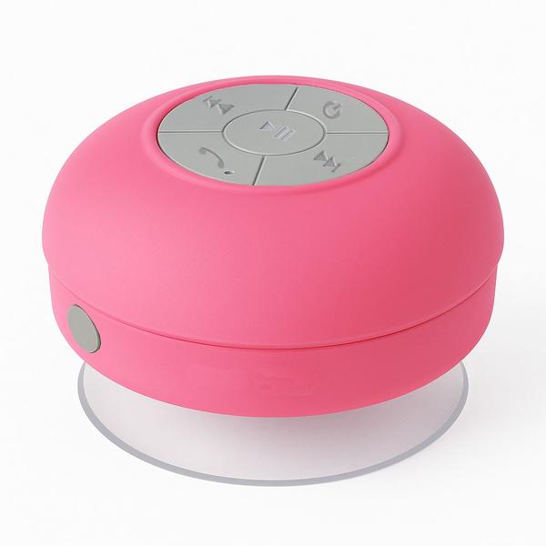 Caixa de Som Bluetooth Portátil à Prova d'Água IPX7 Cor:Rosa