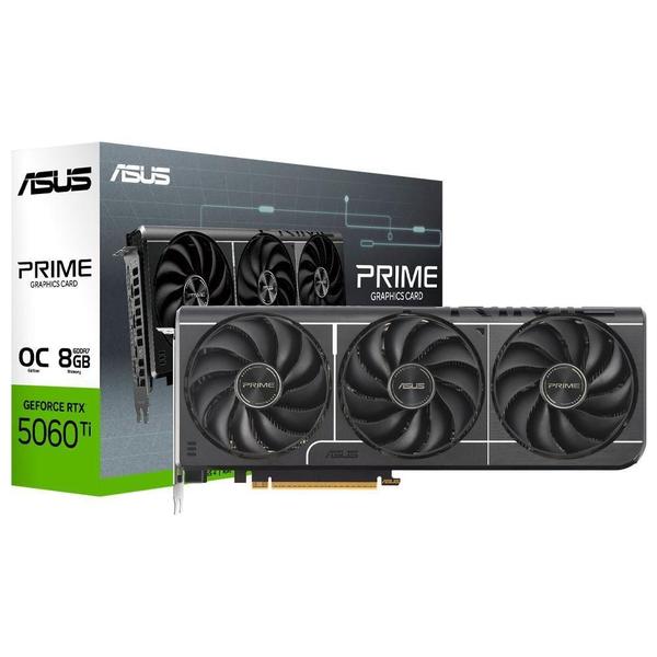 Placa de Vídeo Prime GTIII Geforce RTX 5060 TI 8GB GDDR7 Asus Placa de Vídeo Prime GTIII Geforce RTX 5060 TI 8GB GDDR7 Asus